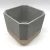 Import New Effect Gold Base Cement Outdoor Decorative Cement Garden Flower Pots Planters from China