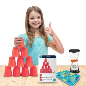 New Hot Sale Stacking Cups,  Classic Quick Stacking Cup Game Toys for Kids