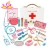 Import New hottest play first aid toy wooden kids doctor kit with medicine W10D158 from China