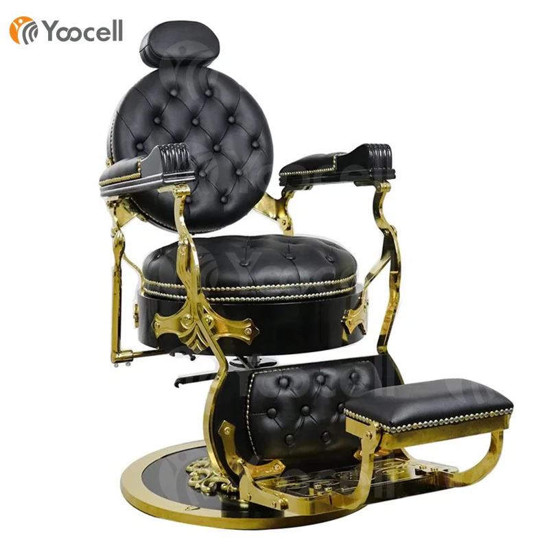 New Luxury King Beauty Style Classic Hydraulic Barber Chair Styling Chair Barber Furniture