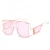 Import New Luxury Oversized Sunglasses for Women Vintage Square Rivet Hollow Out Sun Glasses One Piece Punk Shades Ladies Eyewear from China