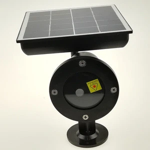 New multifunctional portable integrated solar power Christmas decoration holiday laser lighting solar led light