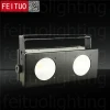 New Powercon 2x100w Warm Cool White DMX Led Audience Cob Blinder Stage Light For Film TV Camera