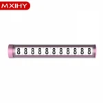 New Privacy Protection Air Freasher Parking Number Plate Phone Number Plate Car Accessories Interior Decorative