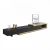 Import New product living room cabinet modern wooden frame black TV stand furniture from China