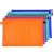 New PVC frost print A4 mesh waterproof file document bag