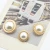 Import New style fashionable plastic ABS sewing pearl shank button for shirt from China