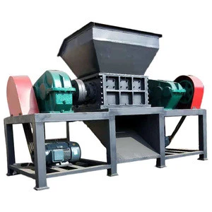New Style Waste PE Pipe Lumps Die Head Shredder And Crusher System Plastic Crushing Recycling Machine