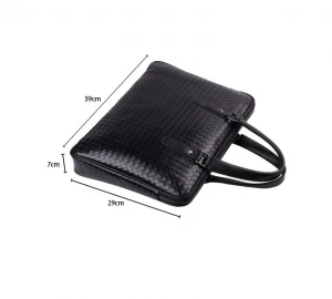 New Trend Hand-woven handbag men&#x27;s bag business bag single shoulder bag Korean version men&#x27;s briefcase