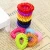 New Women Hairband Telephone Cord Elastic Ponytail Holders Hair Tie Scrunchies For Girl Rubber Band Kids Accessories 100pcs
