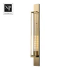 Nodern New Chinese Contracted Bracket Sitting Room Bedroom Brass Long led wall lamp