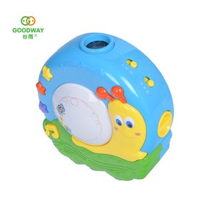 Non-Toxic Plastic Baby Sleep Soother Musical Toys Kids Projector For Infant Crib