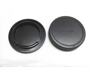 NP3202 Set of Professional Rear Lens Cap + Camera Body Cap for CanonEOS M