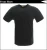 Import O-neck 100% Cotton Blank Black T Shirt for Sale from China