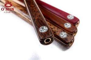 O&#39;min competitive factory production excellent quality billiard snooker cue hand spliced cue