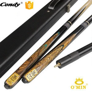 O&#39;MIN Perfect 3/4 jointed handmade billiard sticks snooker cues
