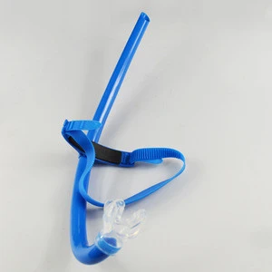 OEM China high quality cheap Silicone Mouthpiece Front Swim Snorkel for swimming
