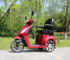OEM Elderly Care Products Three Wheel Handicapped Electric Scooter For Old People and Adults