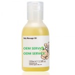 OEM natural flavored baby massage oil