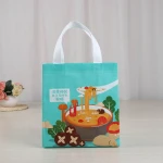 OEM Non Woven Bags Promotional Cheap Custom Foldable Shopping Recycle PP Non Woven Bag
