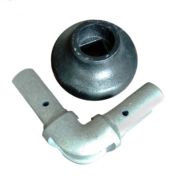 OEM ODM  iron casting black paint finish bearing support