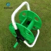 OEM portable fatigue resistance plastic PP watering garden hose reel cart manufacturer supplier