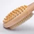 Import OEM PP hair brush wood natural with long wooden handle from China