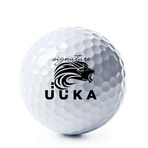 Oempromo Custom white printed practice golf ball