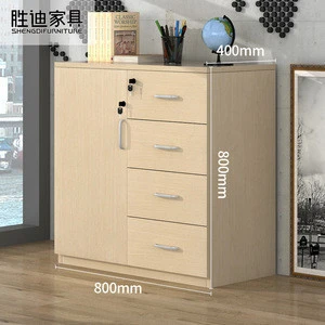 Office furniture file cabinet / wooden short cabinet printing cabinet information cabinet long barrel / locker drawer with lock