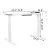 Import Office Sit Stand Lifting Leg Anti-Fatigue Motorized Electric Height Adjustable Desk Frame from China