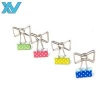 Office supplies Binding clip Colorful Custom Bow design metal folding clips