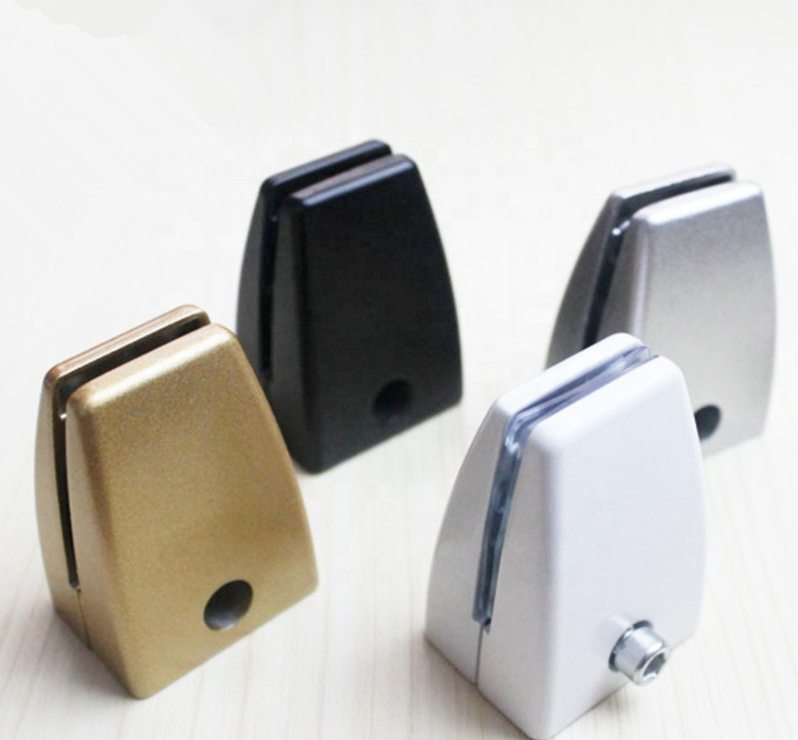 Buy Office Workstation Aluminum Alloy Glass Panel Clamp Railing Glass