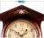 Import Old style wood made Wooden Wall clock with handcrafted flower from China