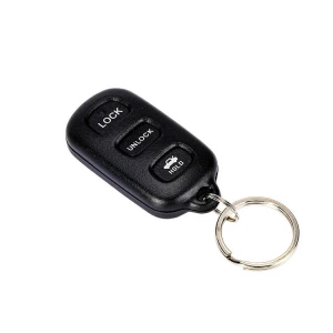 One key start universal remote control start car burglar alarm keyless entry password lock