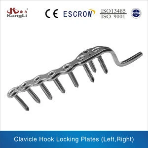 Orthopedic Implant for Clavicle Hook Locking Plates ( Left , Right )