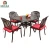 Import Outdoor Furniture Cast Aluminum Bistro Chair Set Outdoor Garden Dining Set Family Party Table Patio Leisure Furniture from China