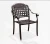 Import outdoor garden patio aluminum dining cafe chair dinning chair from china from China