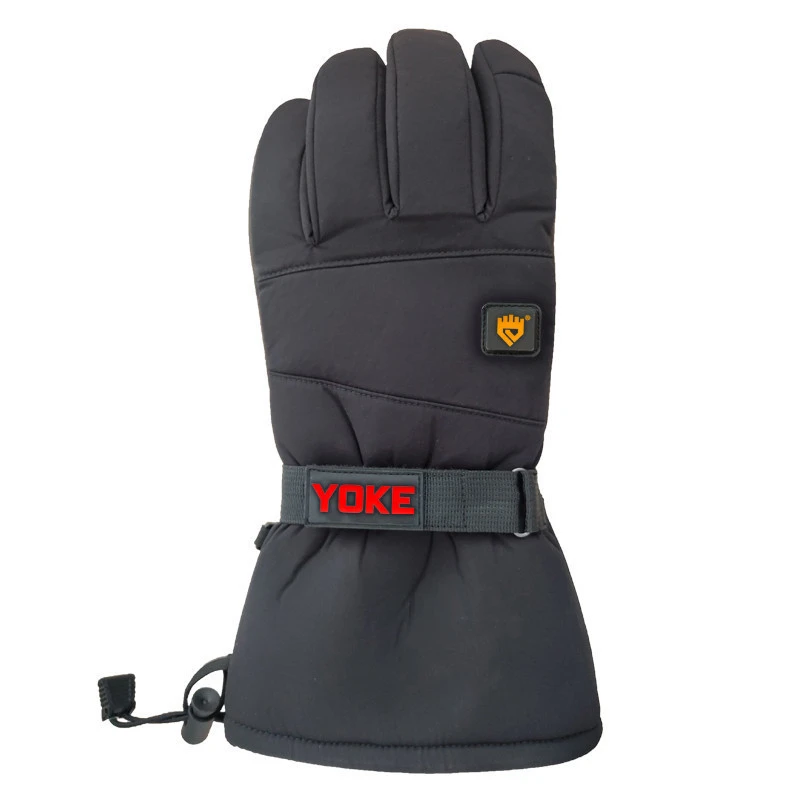 Outdoor Supplies Ski Battery Heated fingerless Gloves