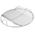Outdoor use Charcoal burning cooking grates stainless steel portable BBQ grill grate round grill grates stainless steel
