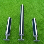 Outdoor waterproof garden solar lights pathway decorative bollard light square lawn lamp spike park road landscape lighting
