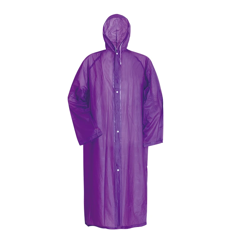 Outdoor Waterproof Unisex PVC Raincoat Wholesale Price Customized Design Rain Coat Poncho