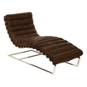 Oviedo Chaise in Vintage/waxy leather COCO-P007