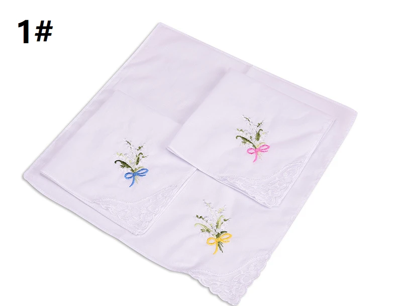 Pa uelos Fanni Top Grade 28X28CM Panuelos de mujeres Handmade Embroidery  Lace Handkerchief For Ladies