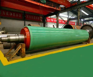 Paper machinery parts artificial stone rubber roll for paper mill