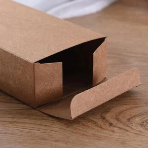 paper sleeve custom kraft sliding drawer socks packaging paper gift box