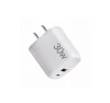 PD Charger 30W GaN Charger Type C Fast Quick Travel Adapter US EU UK AU Wall plug Charger with ETL CE FCC UKCA