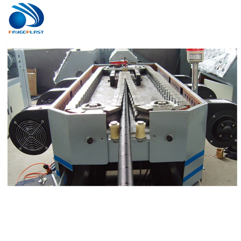 PE PP PVC PA Single-wall corrugated pipe Extrusion Line