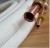 Import PE Pre Insulated Copper Tube Refrigeration Copper Pipe Coils with White PE Insulation from China