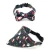 Import Pet christmas bow ties collar set butterfly bow tie cat bandanna triangle scarf buckle collar and drooling towel for small dog from China