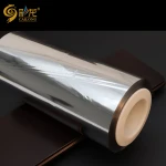 PET transparent film and evaporate metallized film and metallized mylar film like mirror